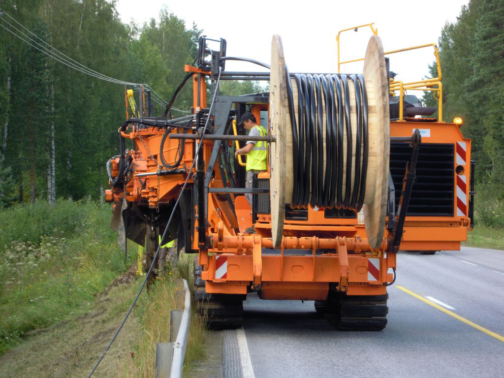 Tesmec Marais GD2 Rocksaw Trencher for Mechanical Cable Laying