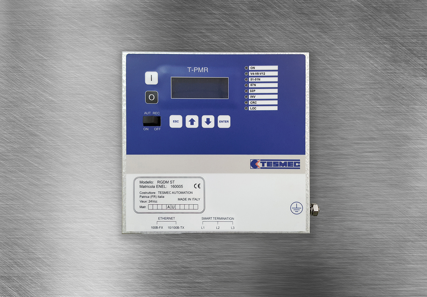 Tesmec TP-PMRG Protection and Measurement Relay