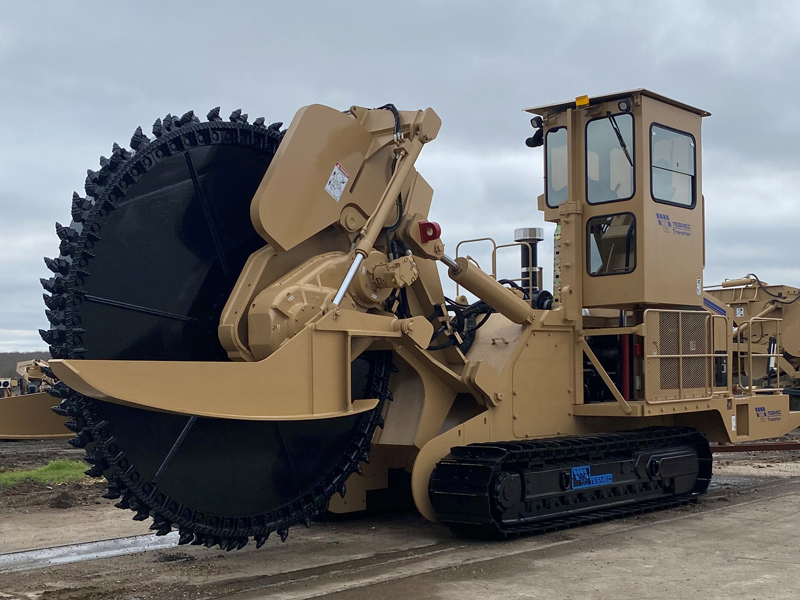 Tesmec 1075 Rocksaw Trencher