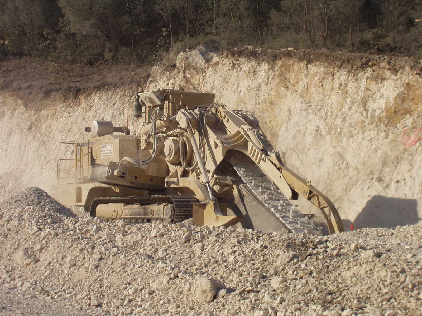 Tesmec 1075 Bucket Wheel Trencher for pipelines