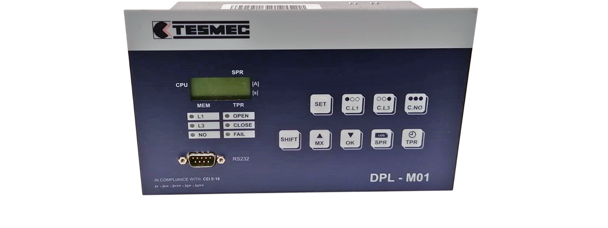 Tesmec DPL-M01 Overcurrent Protection Relay