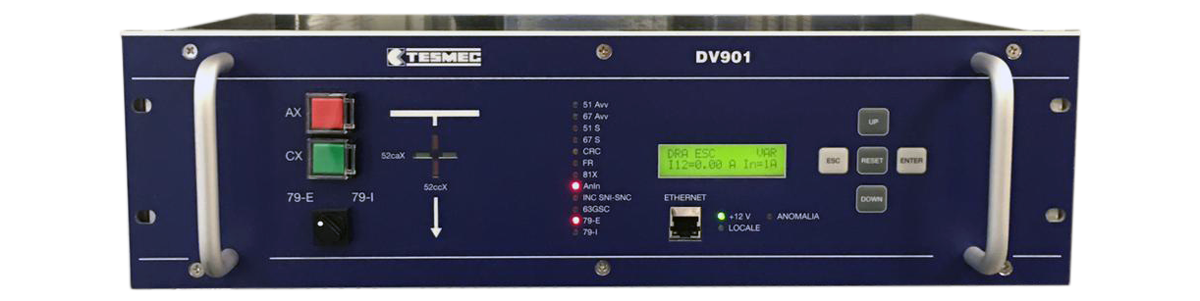 Tesmec A2 Protection Relays for primary cabins