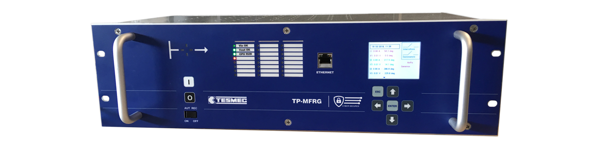 Tesmec TP-MFRG Multifunction Protection Relay for primary stations