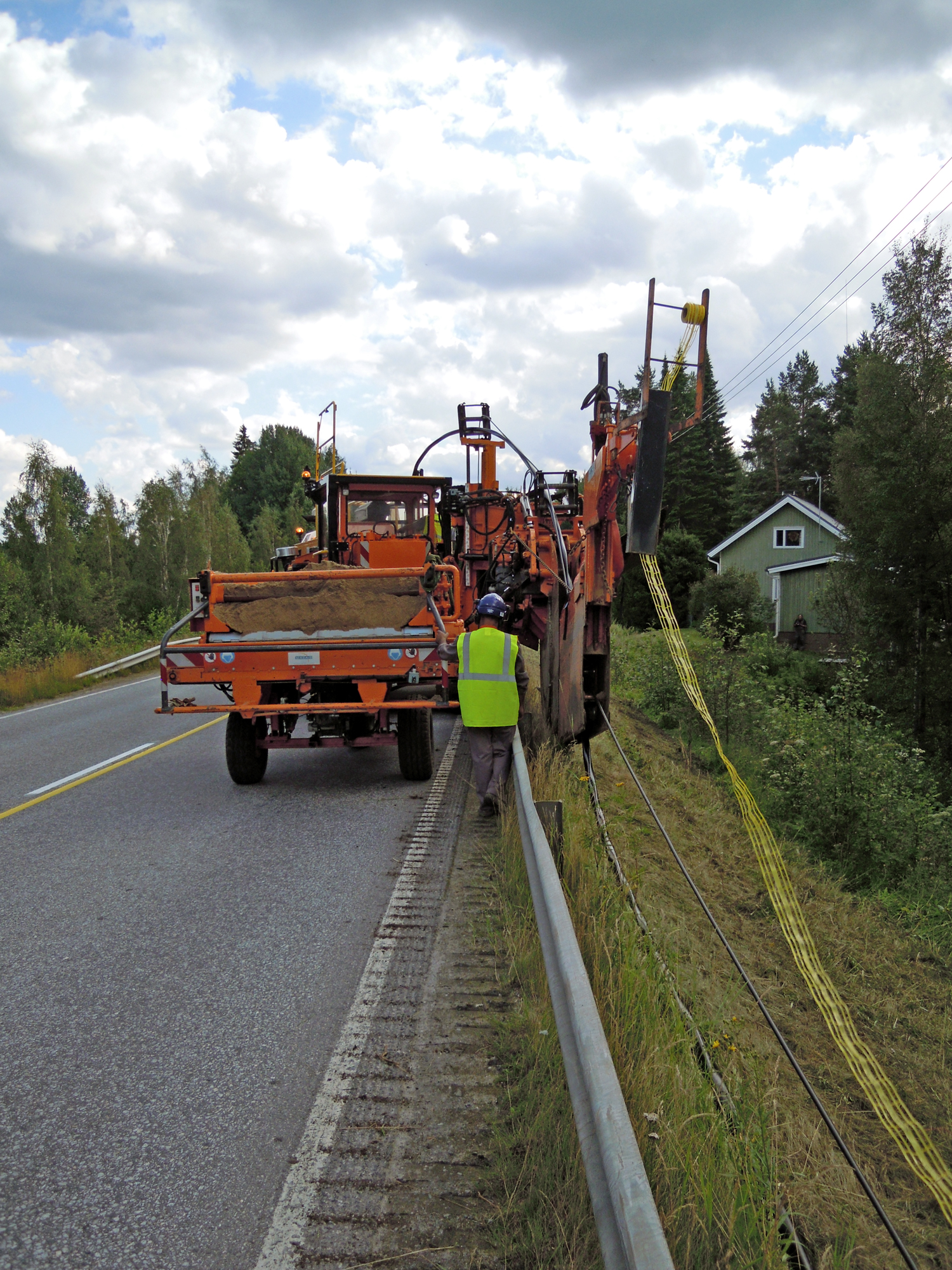 Tesmec Marais GD2 Wheel Trencher for Mechanical Cable Laying