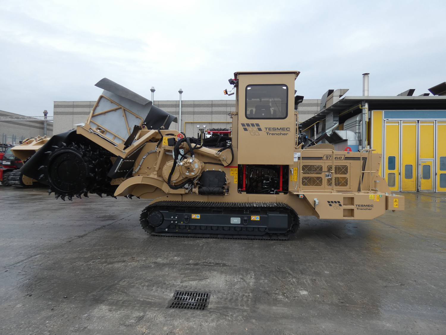 Tesmec 975 EVO Surface Miner for bulk excavation 