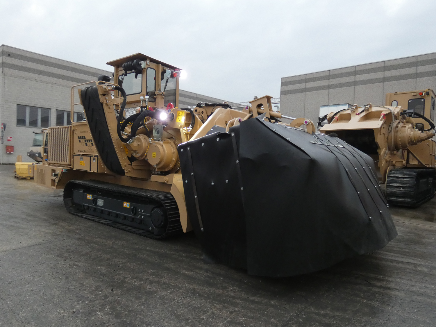 Tesmec 975 EVO Surface Miner for tunnel applications and civil roads works