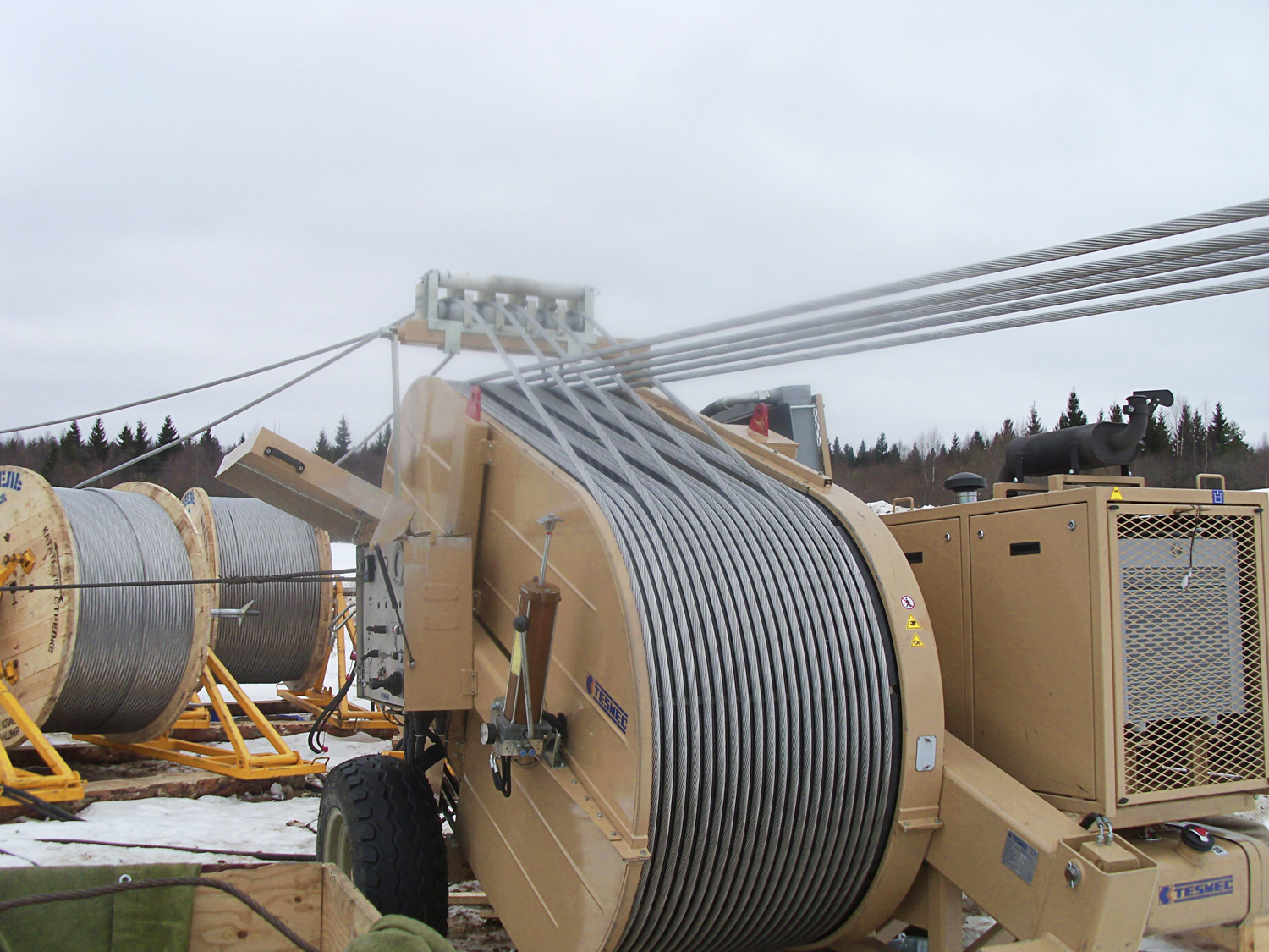 Tesmec Reliable Machines for Stringing
