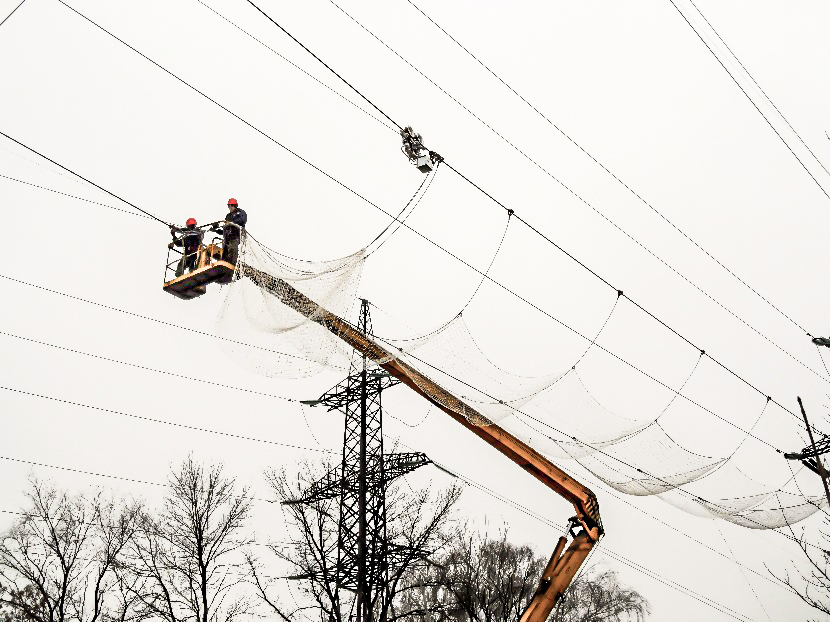 Tesmec Stringing OPGW Installation