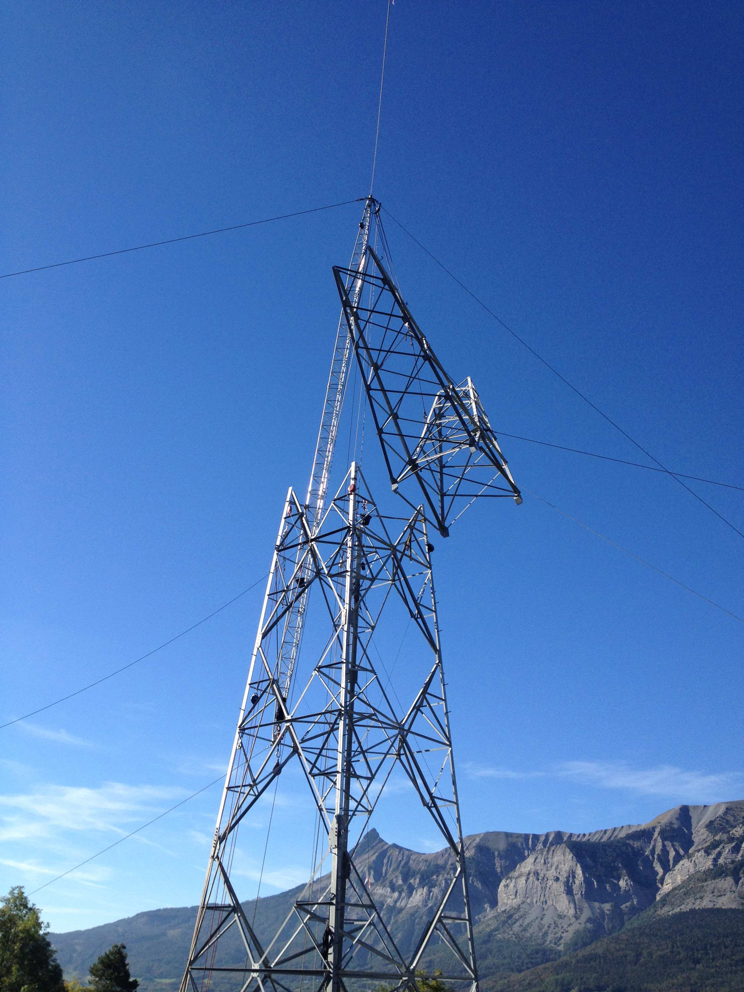 Tesmec Stringing Tower Construction