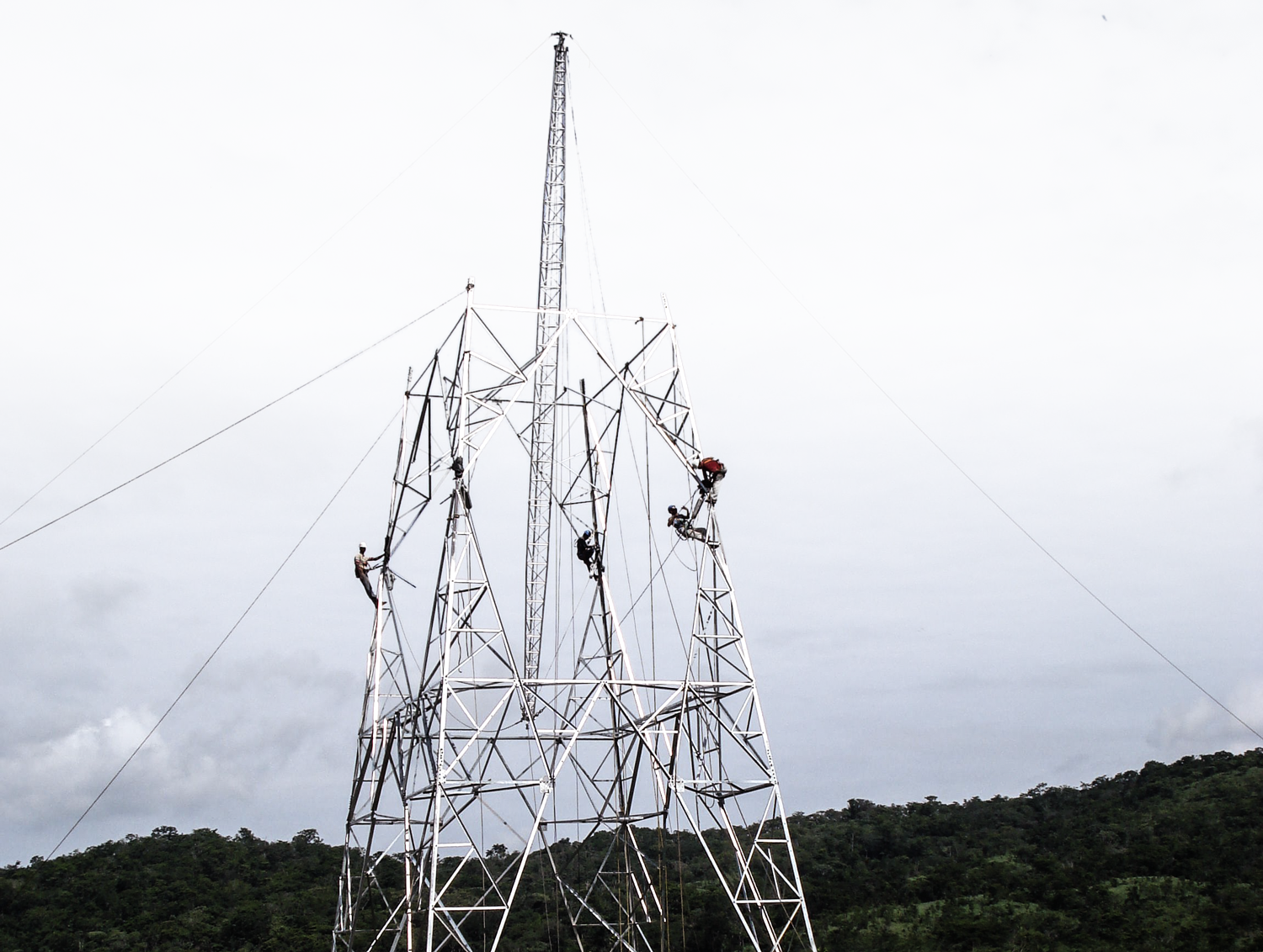 Tesmec Stringing Powerlines Construction