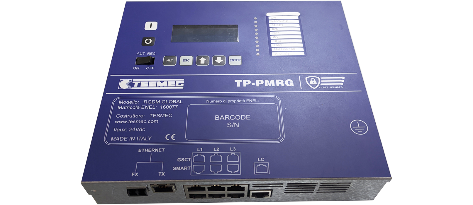 Tesmec T-PMR Protection and Measurement Relay