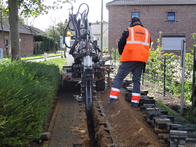 Tesmec Marais Sidecut SC3C Remote Controlled Chainsaw Trencher 