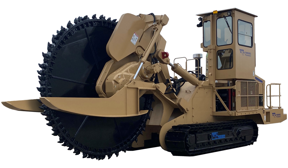 Tesmec 1075 Rocksaw Trencher