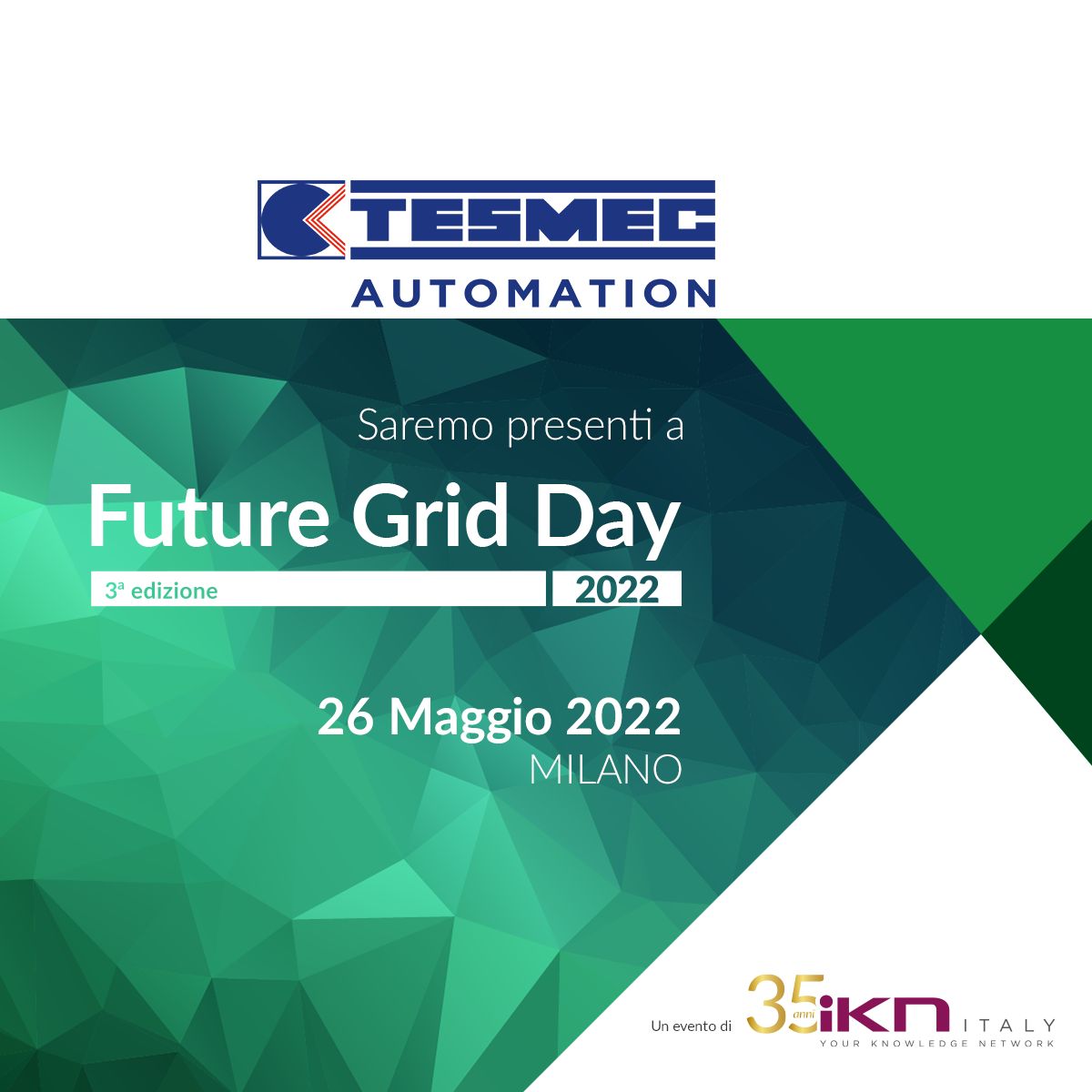 Tesmec Automation sponsor di Future Grid Day 2022