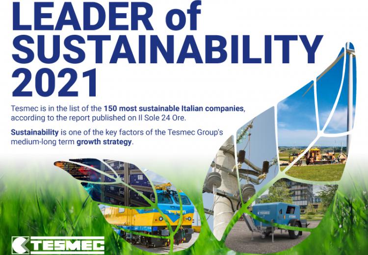 Tesmec leader of sustainability 2021