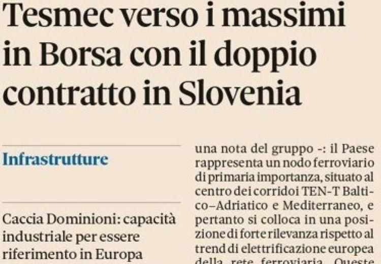 Aggiudicazione Slovenia